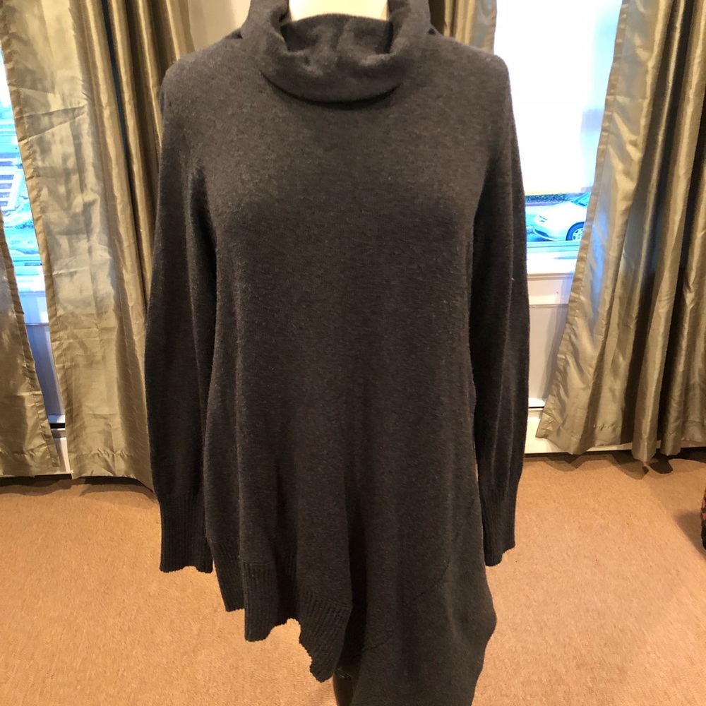 Grey long sweater
